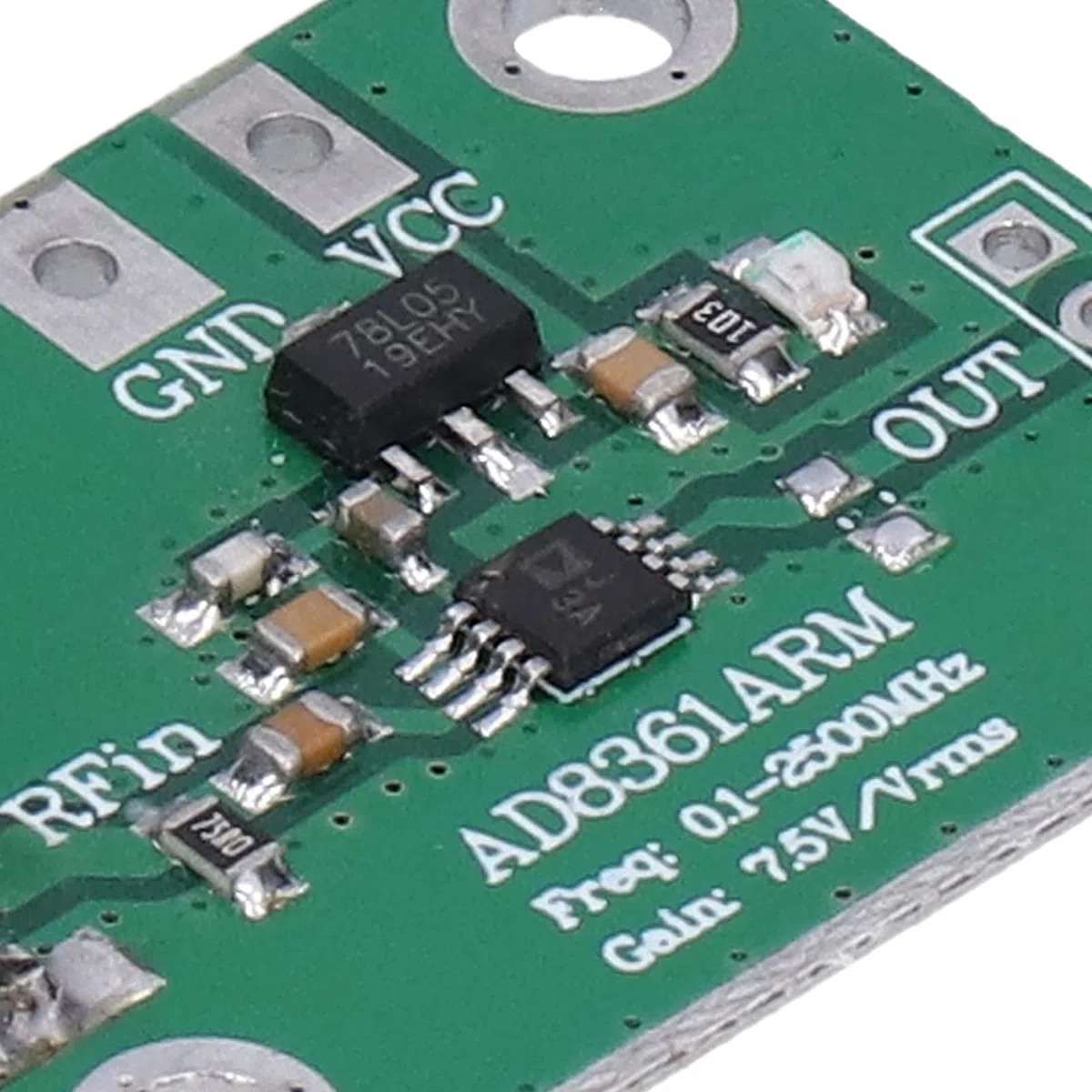 Cryfokt Frequenzdetektormodul für Hochfrequenzsignalketten – RF-Signaldetektorplatine AD8361