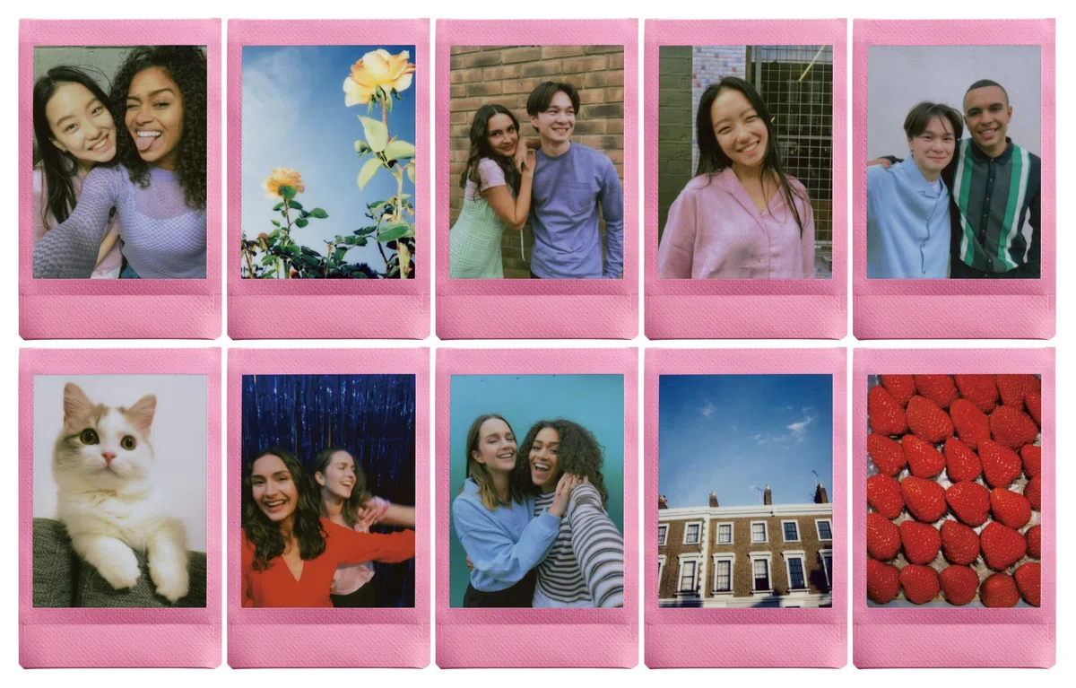 instax mini Film, Pink Lemonade (1x10 Aufnahmen), 2er Pack