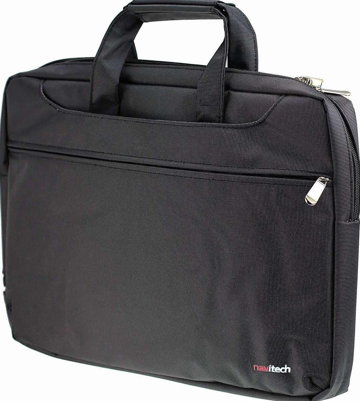 Navitech Schwarz Wasserfeste Tasche – Kompatibel mit dem BOIFUN 15.7" Portable DVD Player