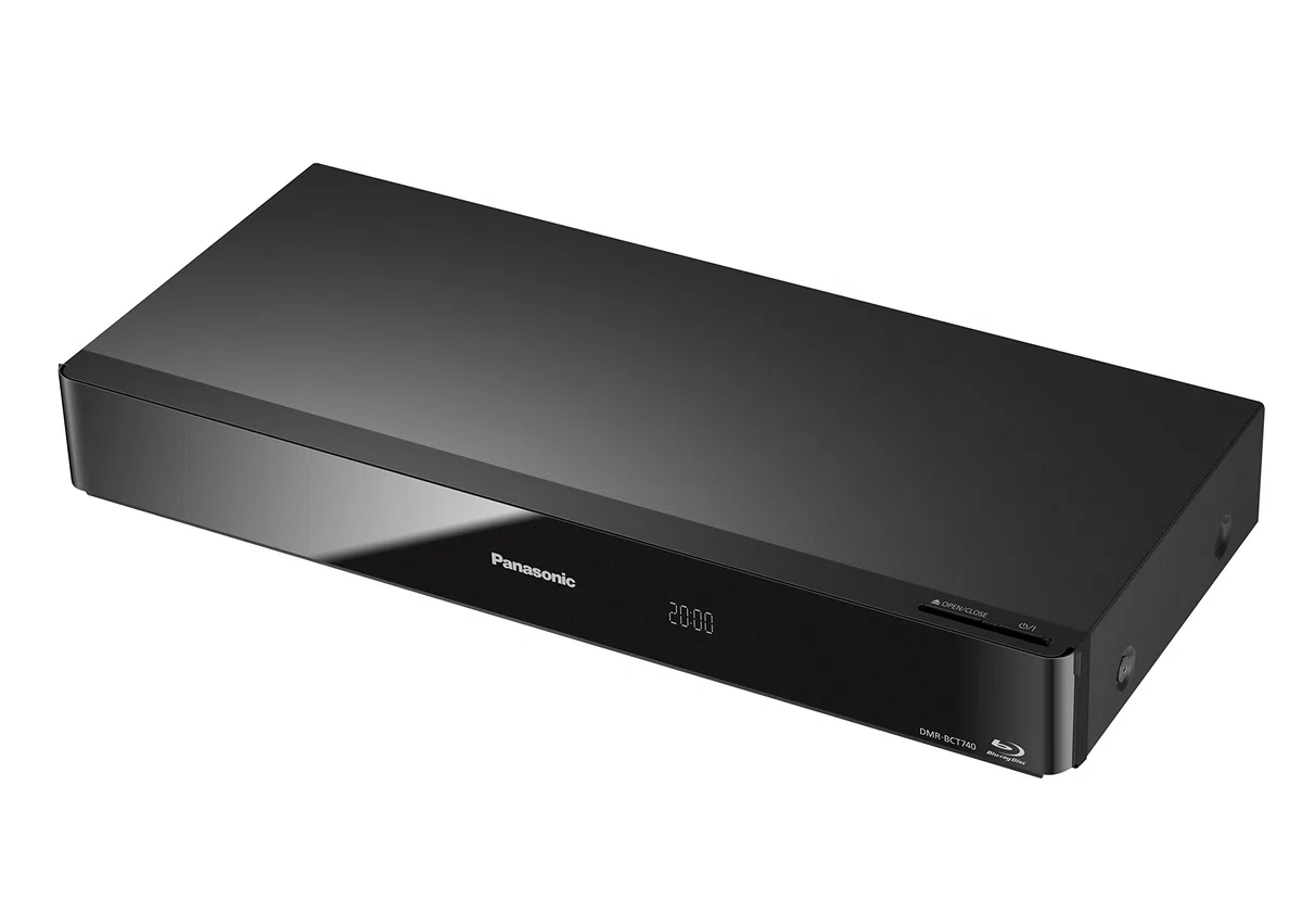 Panasonic DMR-BCT740EG9 Blu-ray Rekorder 500GB Festplatte (Twin HD DVB-C-Tuner, Einkabelfunktion, WLAN, 2x CI+, HbbTV, 4K Upscaling, Streaming) schwarz