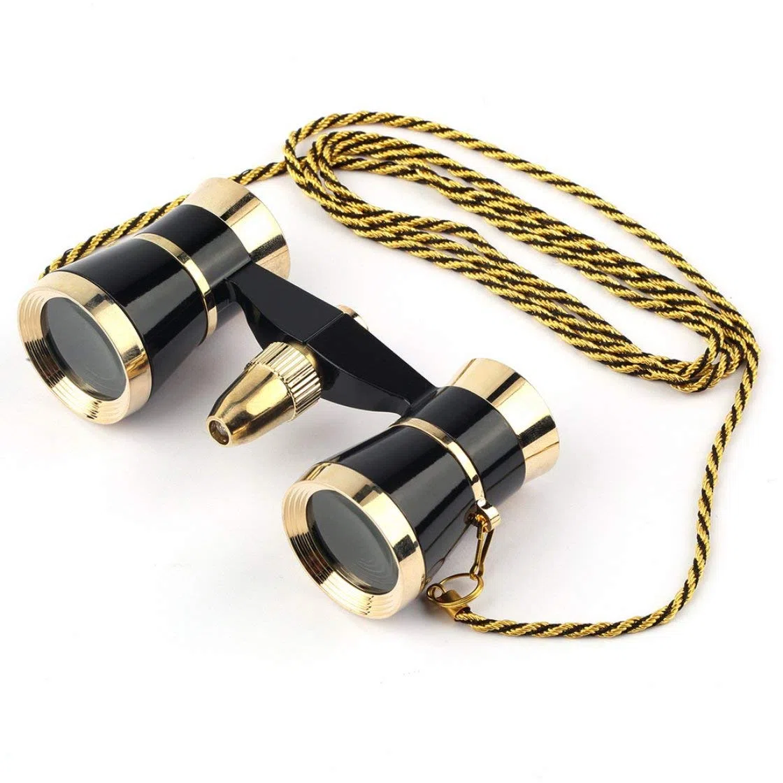Exquisite Black Gold Fernglas Teleskop 3X25 Dame Geschenk Teleskop Oper Theater Fernglas Optische Operngläser
