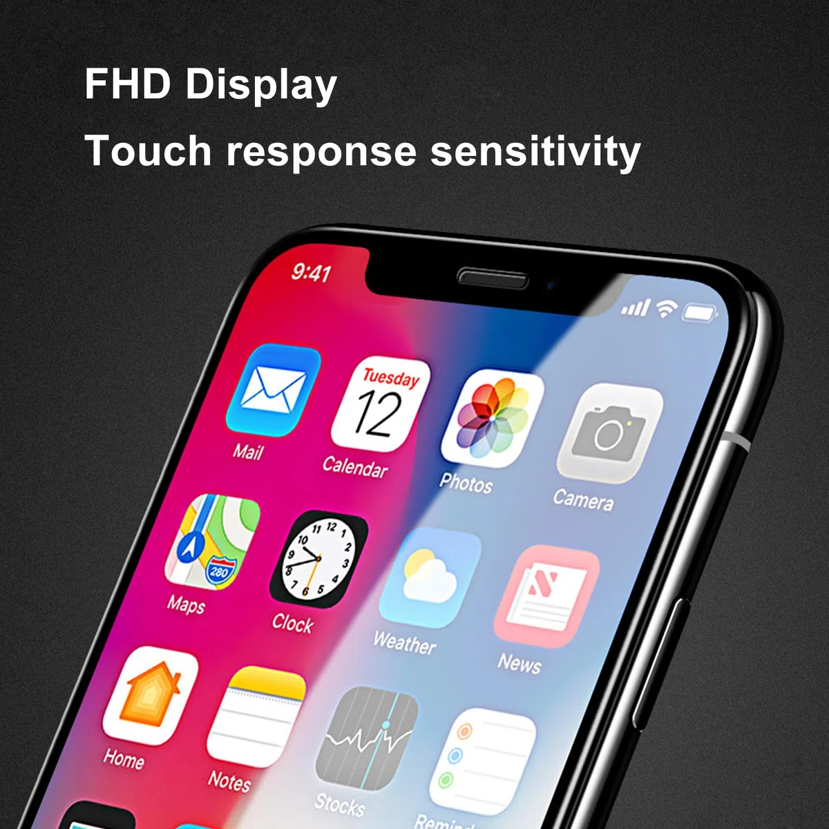LL TRADER LCD-Bildschirm für iPhone 12 Mini 5,4" Ersatzbildschirm FHD Touchscreen 3D Touch Digitizer Rahmen Montage und Reparatur-Kits 2026