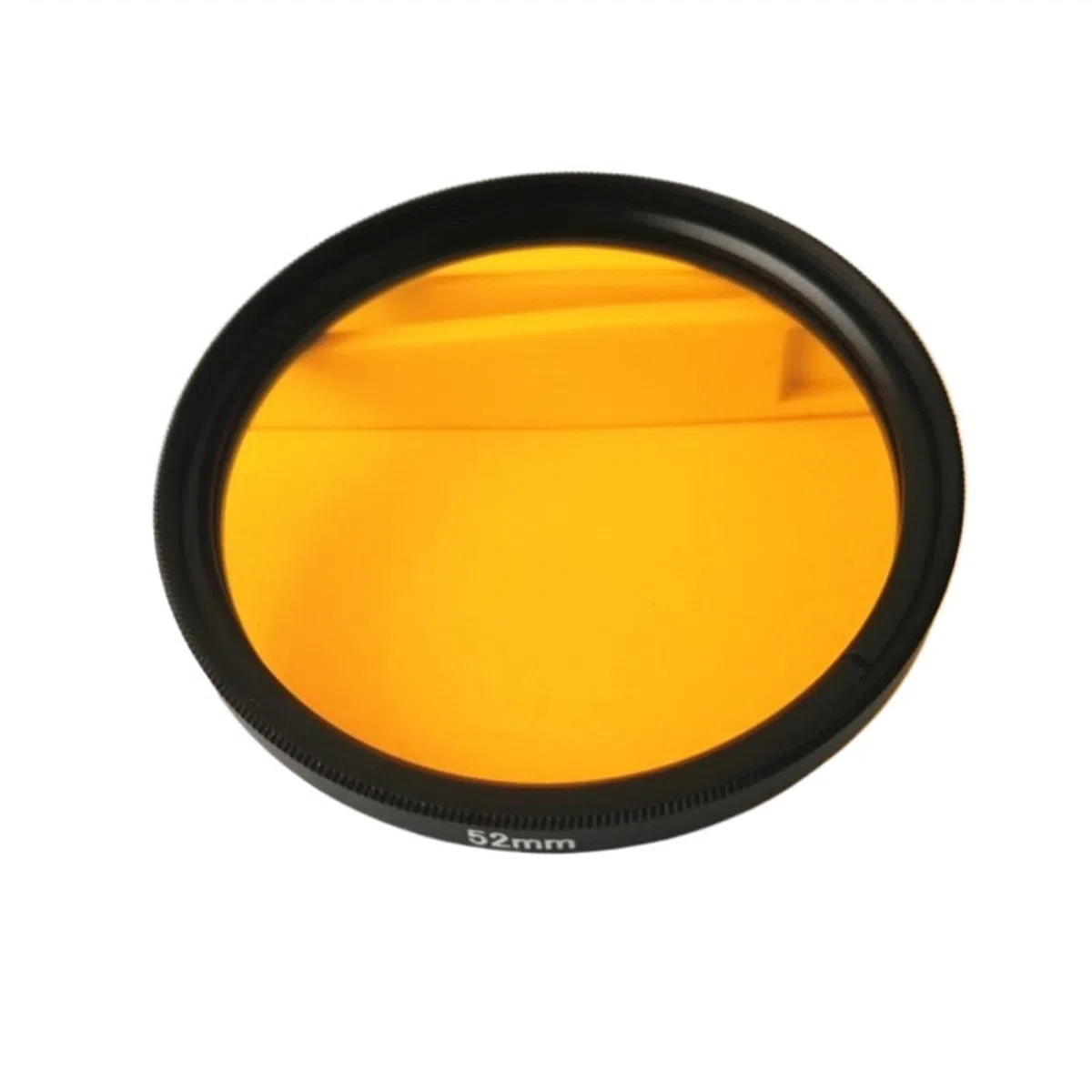 Verschiedene Größen 535 nm IR Infrarot Langpassfilter Goldenes optisches Glas CB535 GG530 for die Kamerafotografie(52mm)