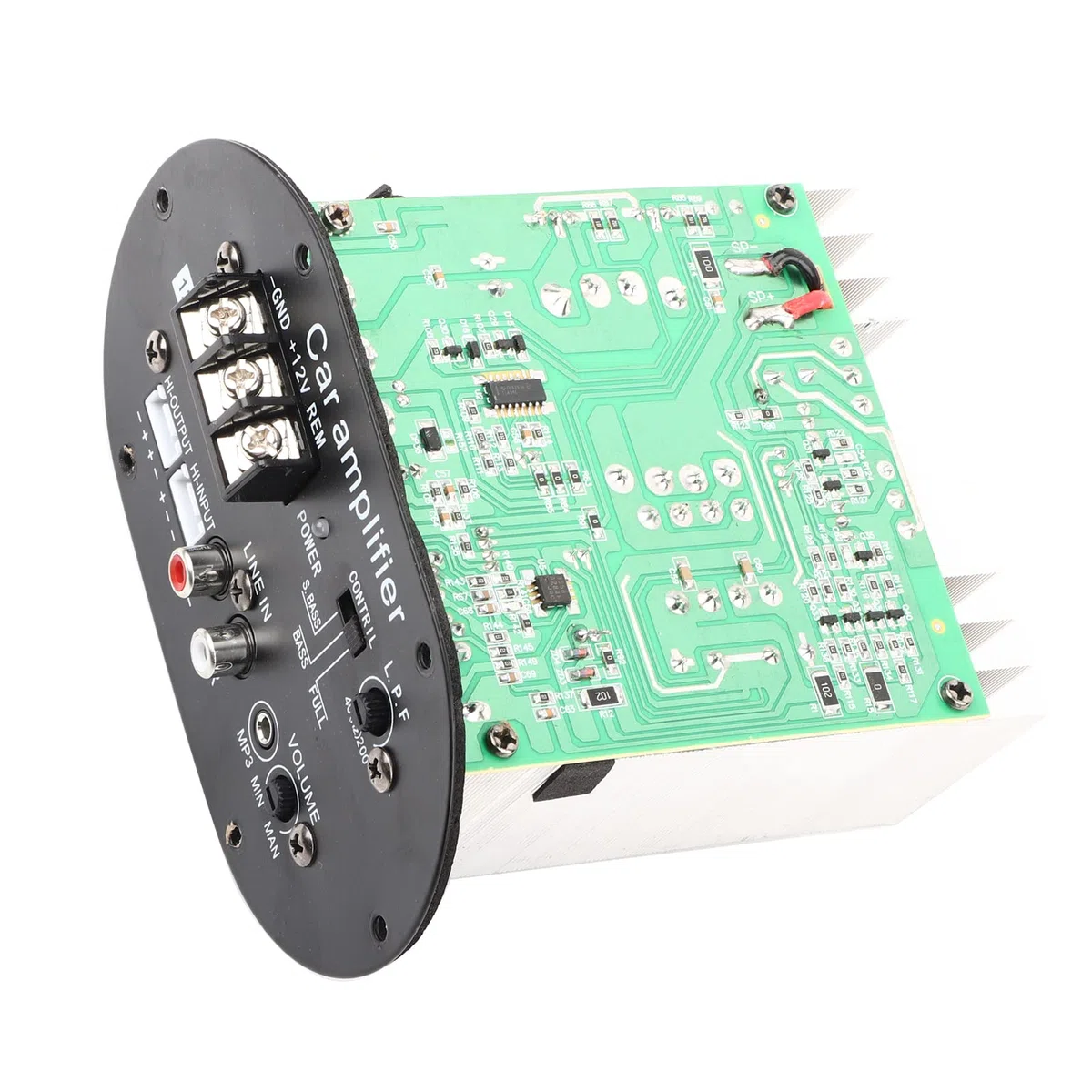 Auto Stereo Lautsprecher Verstärker Board - 120W 12V Pure Full Tone Bass Subwoofer Core - Car Audio Verstärker, Bass Subwoofer Verstärker, Full Tone Verstärker, Auto Stereo Verstärker, Reiner Bass Ver