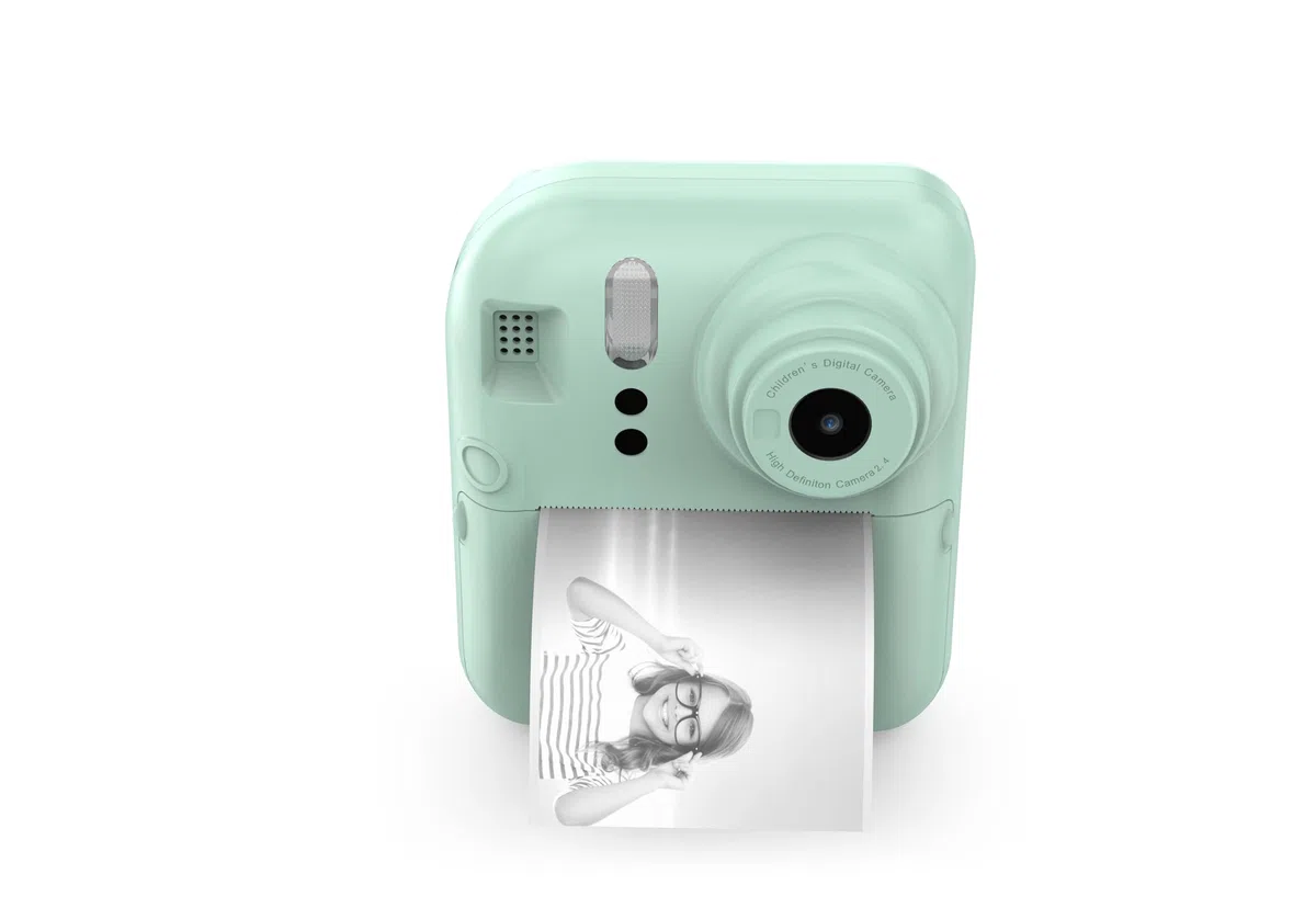 Northpoint Instant Kamera Sofortbildkamera Kinder 12MP, Thermodruck, HD-Videoqualität, Spiele, MP3-Funktion