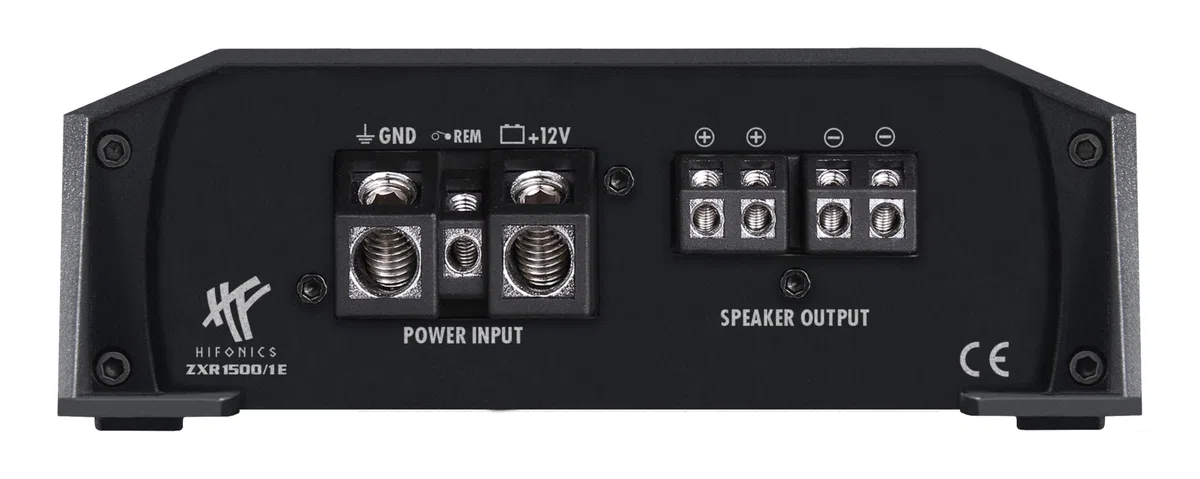 HiFonics ZXR1500/1E - 1-Kanal CLASS D Premium Digital Compact Verstärker mit 1500 Watt RMS | ZEUS EXPANSION SERIE