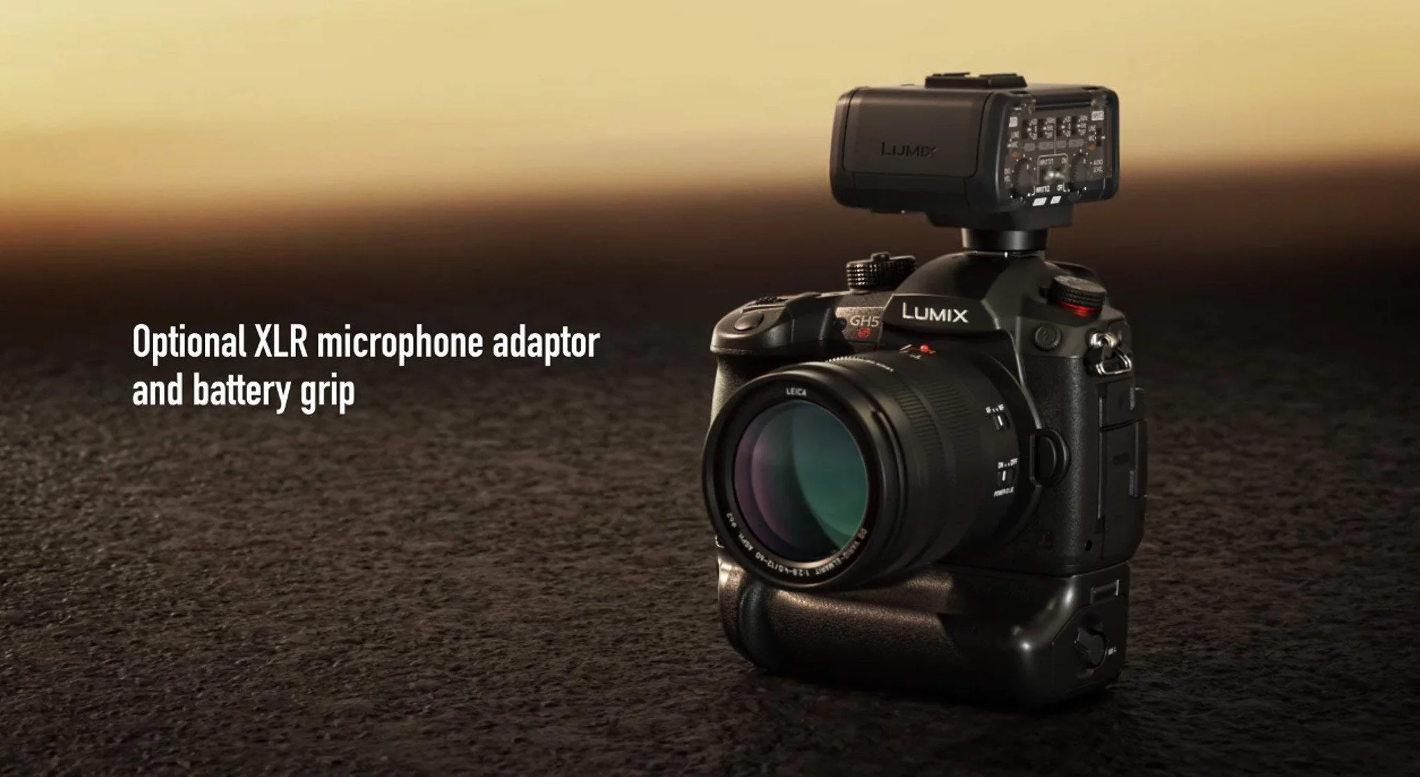 Panasonic Lumix DC-GH5SEG-K Systemkamera (10 MP, prof. Videofunktionen, wetterfestes Magnesiumgehäuse, schwarz)