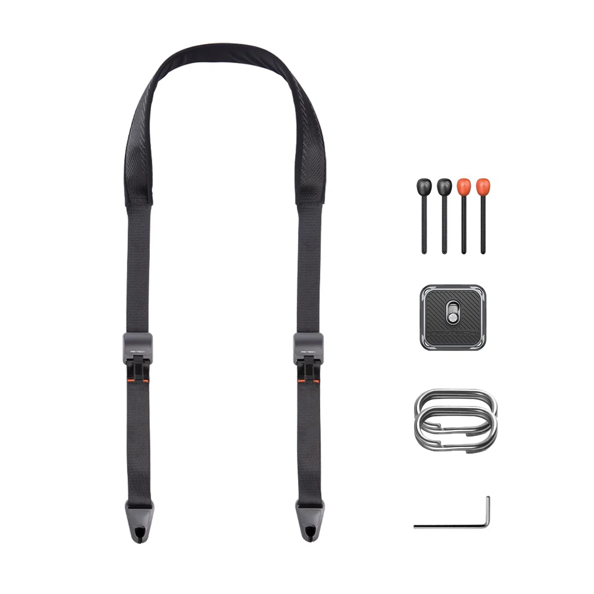 PGYTECH Kamera Schultergurt Breit Kameragurte für Fotografen 110-152 CM Verstellbarer Schnellverschluss Kamera Nackengurt für DSLR SLR