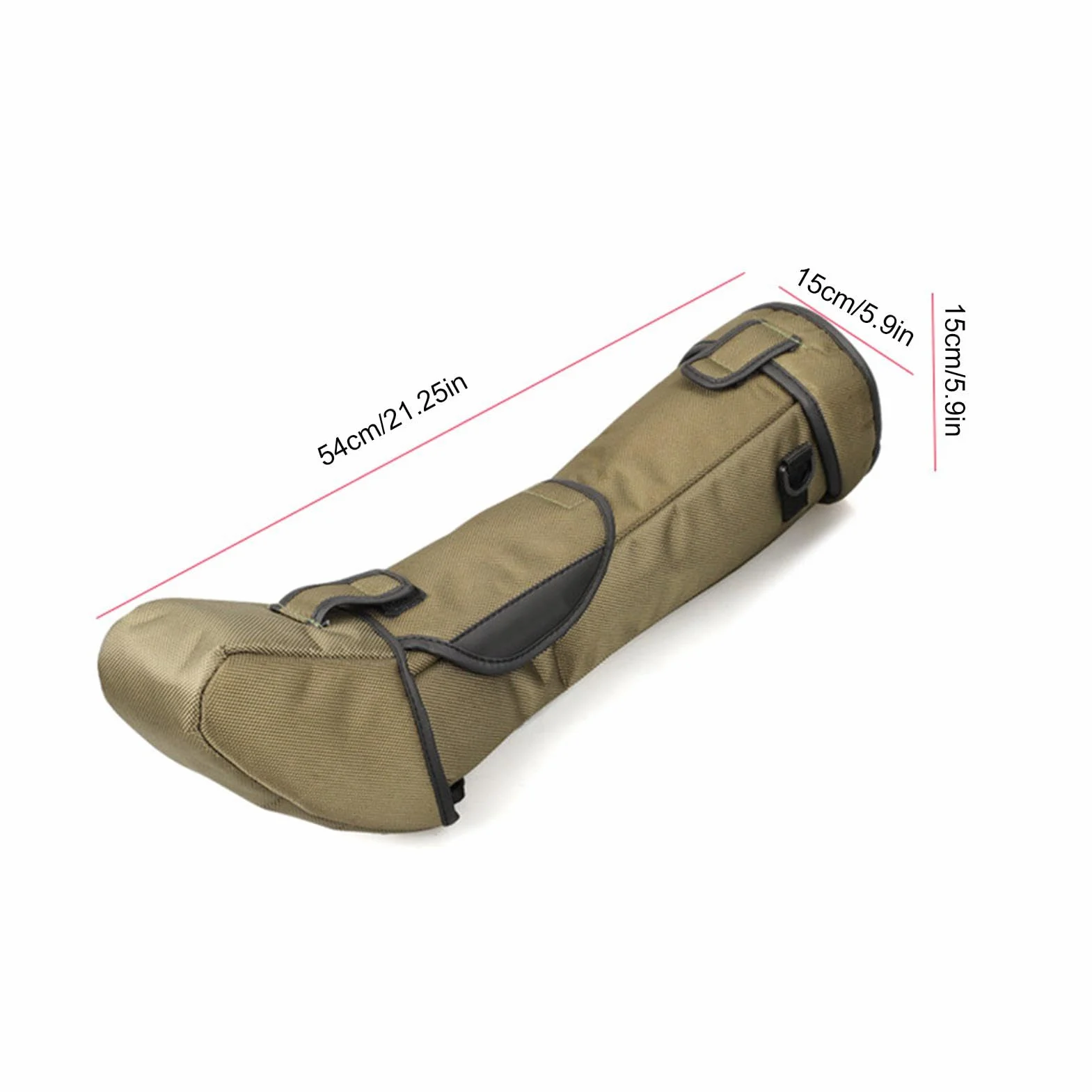 Teleskop-Aufbewahrungstasche, Teleskop-Tasche, Schützende Teleskop-Reisetasche, Spektivtasche für Spektiv, multifunktionale schützende Teleskop-Tragetasche
