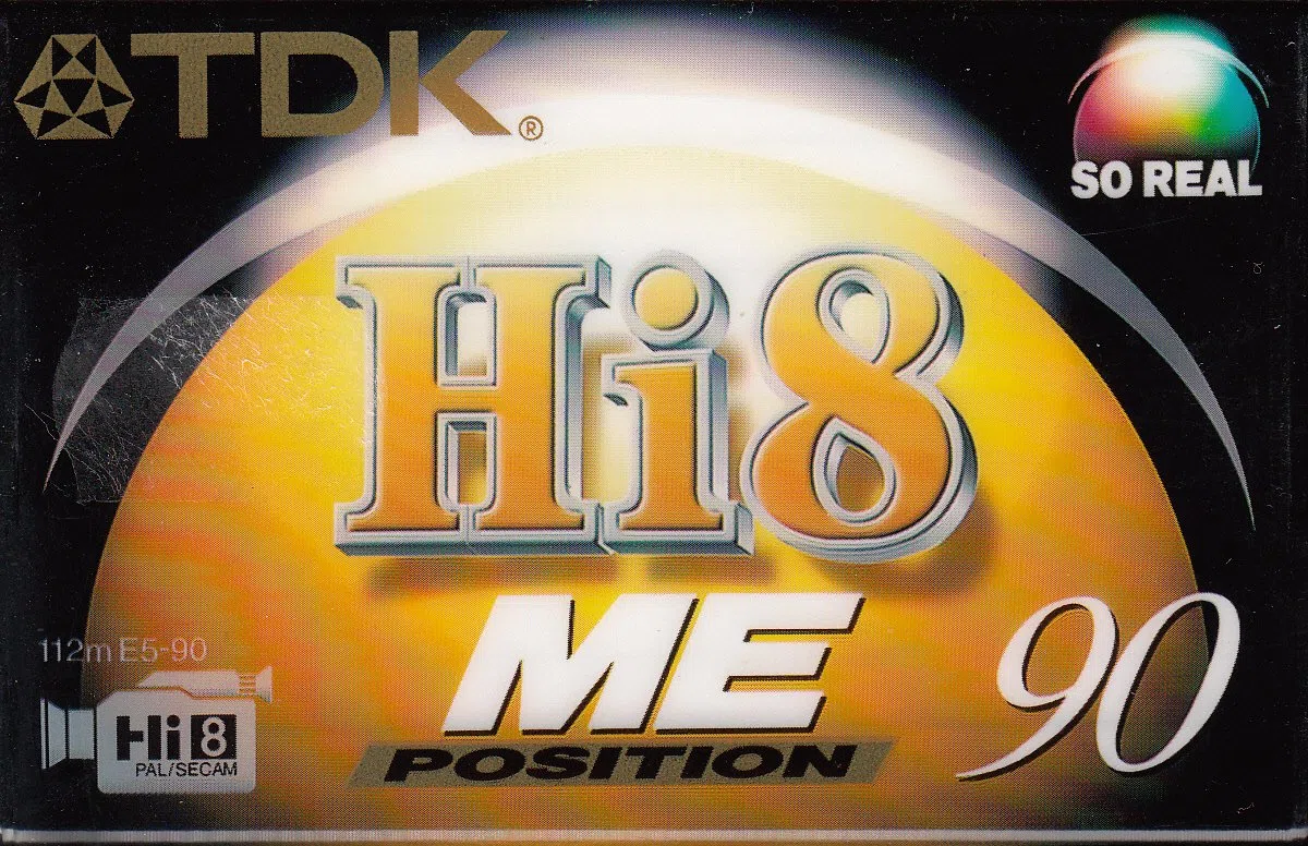 TDK E 5-90 HMEPEN HI8-Kassette