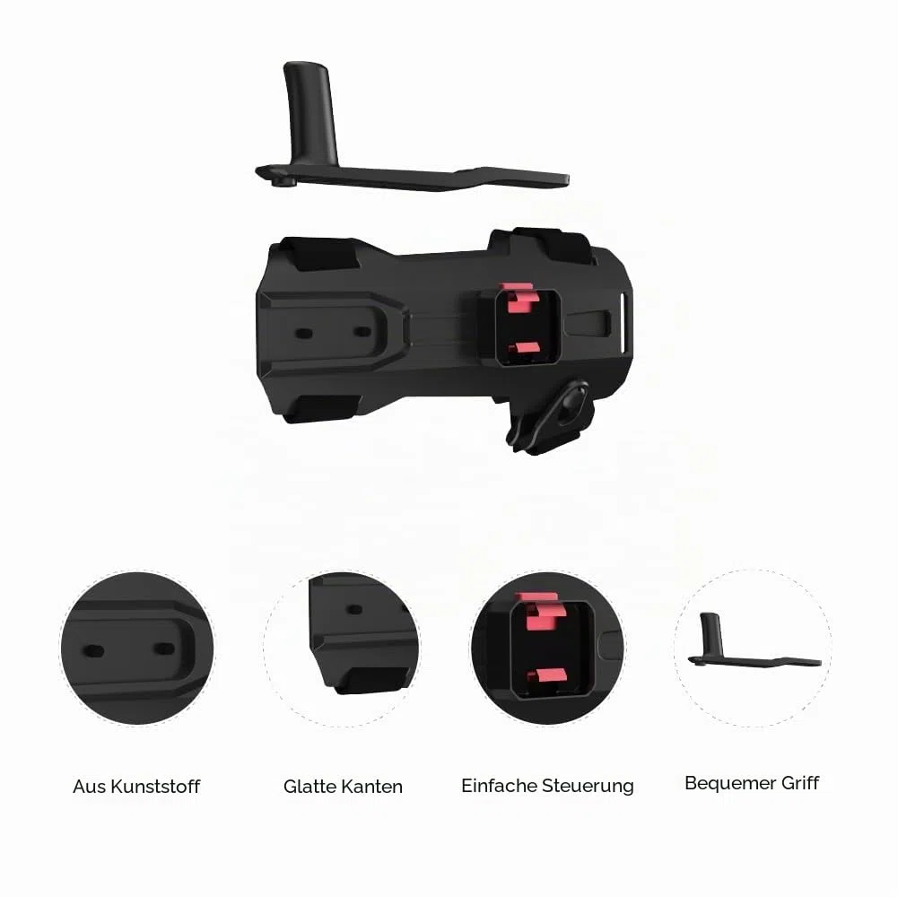 Waydoo Subnado 1Pcs Arm Mount Bracket and 1 Handgrip, 1 Set of Leg Mount Kit for Subnado Underwater Scooter with 2 Mount Brackets and 1 Pcs Strap for Waist