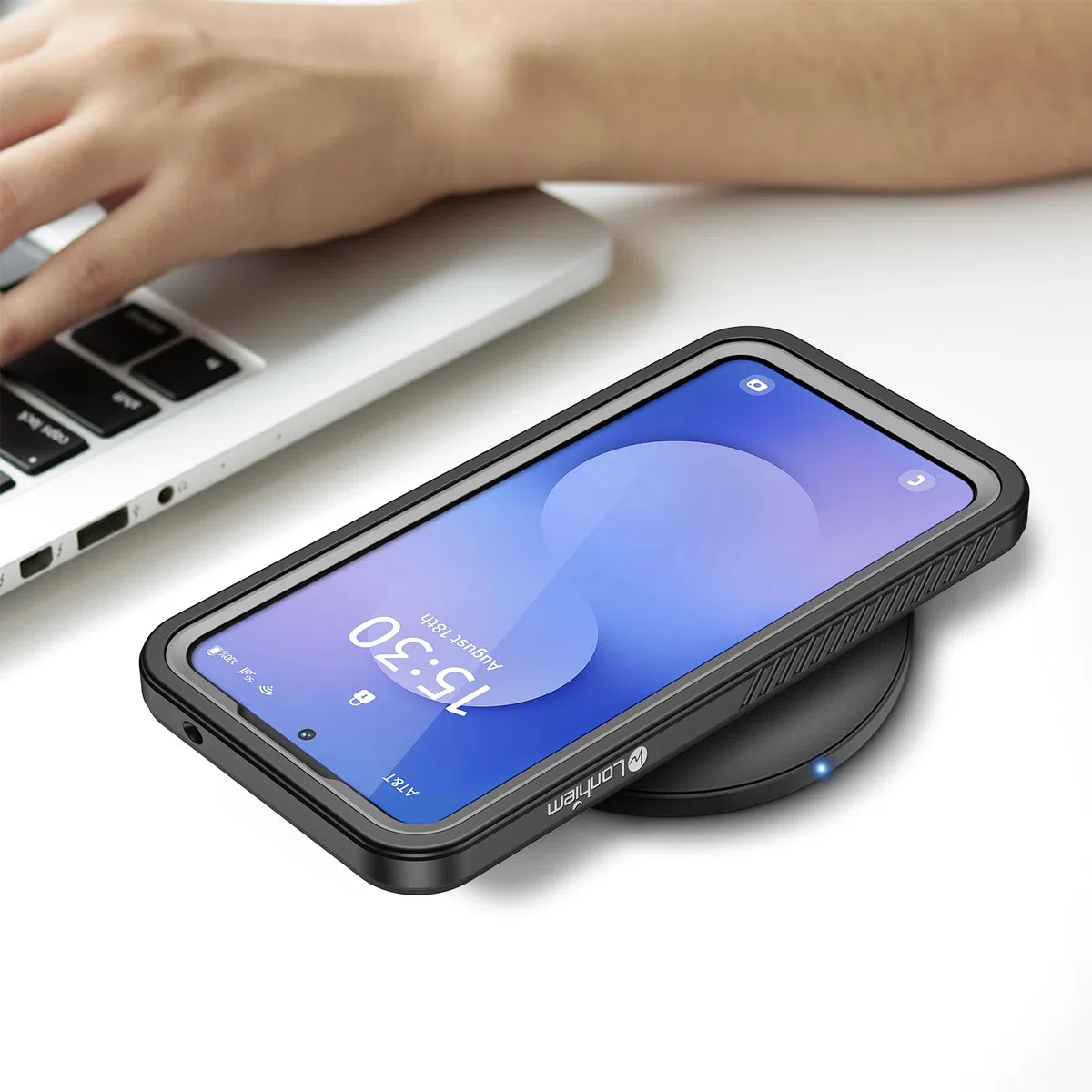 für Samsung Galaxy S25 FE Hülle IP68 Wasserdicht,HandyHülle für Samsung S25 FE 5G 360 Schutzhülle,Stoßfest Staubdicht Outdoor Panzerhülle mit Eingebautem Displayschutz für S25 FE,Schwarz