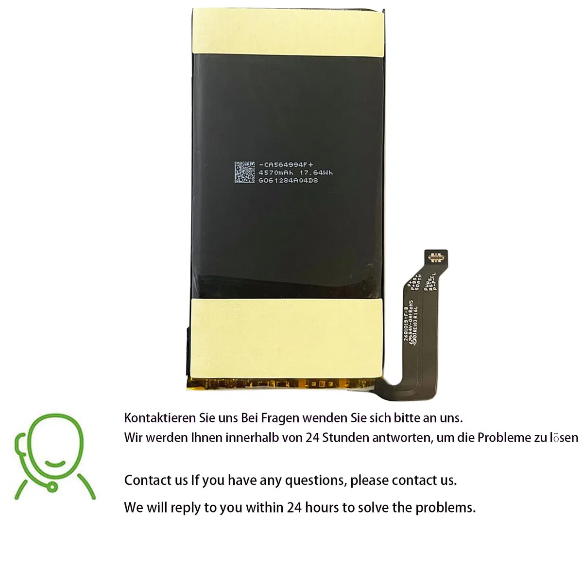 GMSB3 ersatz akku Kompatibel mit HTC Google Pixel 6 GB7N6 G9S9B16 GMSB3 mit Free Toolkit