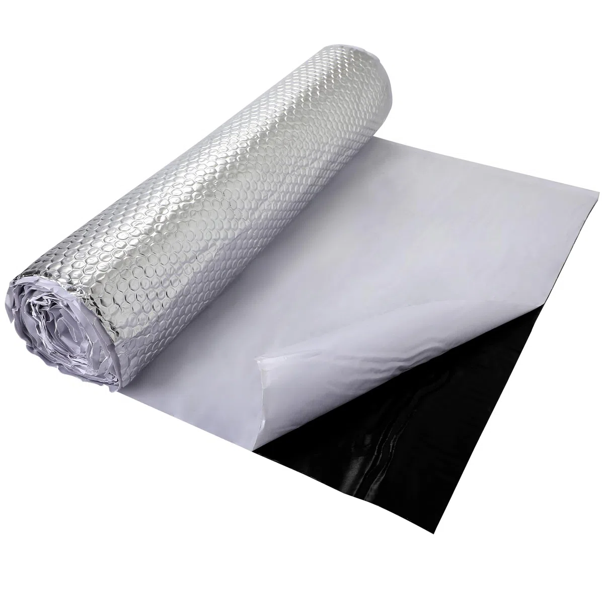 2 qm Alubutyl 50x400 cm Dämmmatte selbstklebend Anti Dröhn Matte Fahrzeugdämmung