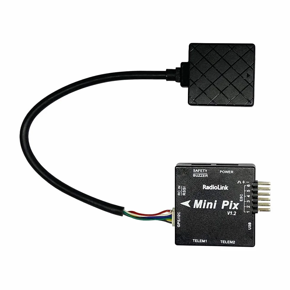 Radiolink M10N TS100 GPS-Kompassmodul Hohe Positionierungsgenauigkeit für Flight Controller DIY RC Drohne FPV